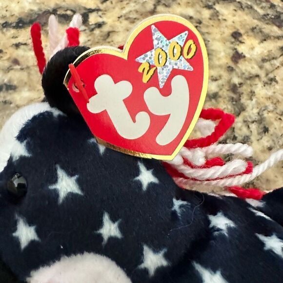 TY 2000 “Lefty 2000” Beanie Baby - Picture 4 of 5